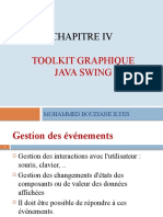 Chap IV PPTP - Toolkit Graphique - Java Swing - Gestion Des Evenements