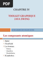 Chap IV PPTP - Toolkit Graphique - Java Swing - Composants Atomiques