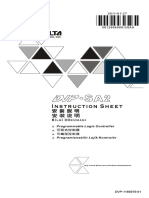 DVP-SA2 Instruction Sheet