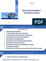 Semana 05 - Movimiento Parabolico PDF