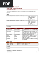 Jdegtget - Shortcut/ Jdegtget - Shortcutkeystr: Syntax