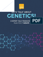 Healthmeans Lets Talk About Genetics PDF