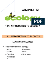 12.1 Introduction To Ecology