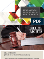 Fundamental Principles On Bill of Rights