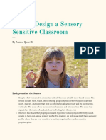 Designing Sensory Sensitive Classrooms