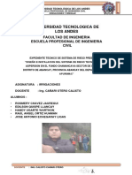 Sistema de Riego por Aspersión en Chamancaya Apurímac