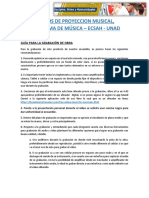 Guía para La Grabación de Obra PDF