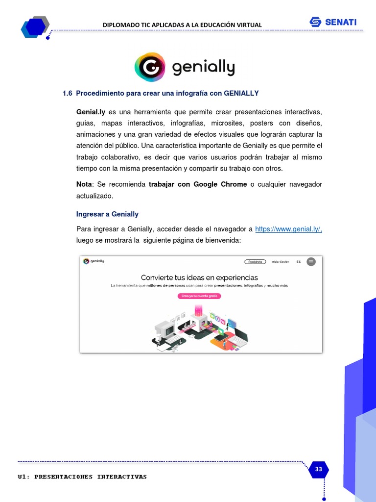 Crear Infografías Interactivas con Genially | PDF | Tecnología de ...