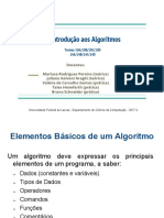 Introdução Algoritmos