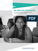 Estrategia Atencion Psicosocial Victimas Conflicto Armado Papsivi