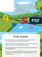 T N 4259 Morning Maths Activities Powerpoint - Ver - 1