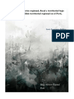 Evaluación de Efectos Regional, Fiscal y Territorial Bajo La Técnica Del Análisis Territorial Regional en El Perú, 2007-2018