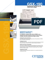 CitizenGSX 190 PDF