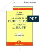 Ries Al - La Caida de La Publicidad Y El Auge de Las RR PP PDF