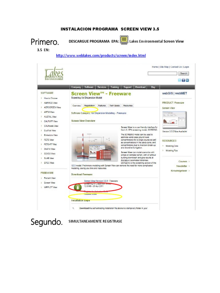 Instalacion Programa Screen View 3 | PDF