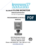 Blan flowMeterB2800 Um PDF