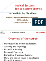 Biomedical Systems: Introduction To System Science: Dr. Shubhajit Roy Chowdhury