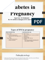 Diabetes in Pregnancy: Supervisor: DR Rathimalar By: DR Ashwini Arumugam & DR Laily Mokhtar