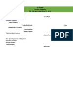 Multi Step Income Statement