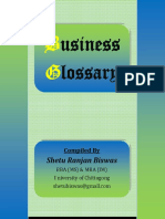 Business Glossary (Shetu Ranjan Biswas) PDF