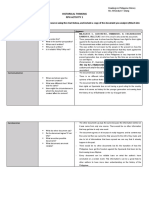Historical Thinking RPH Activity 1: Name: Readings in Philippine History Course/Yr/Sec. Ms. Mheralyn F. Silang