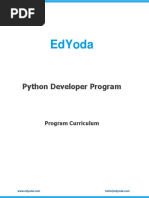 Edyoda: Python Developer Program