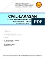 Civil-Lakasan: A Civil Engineering Basketball and Sports League