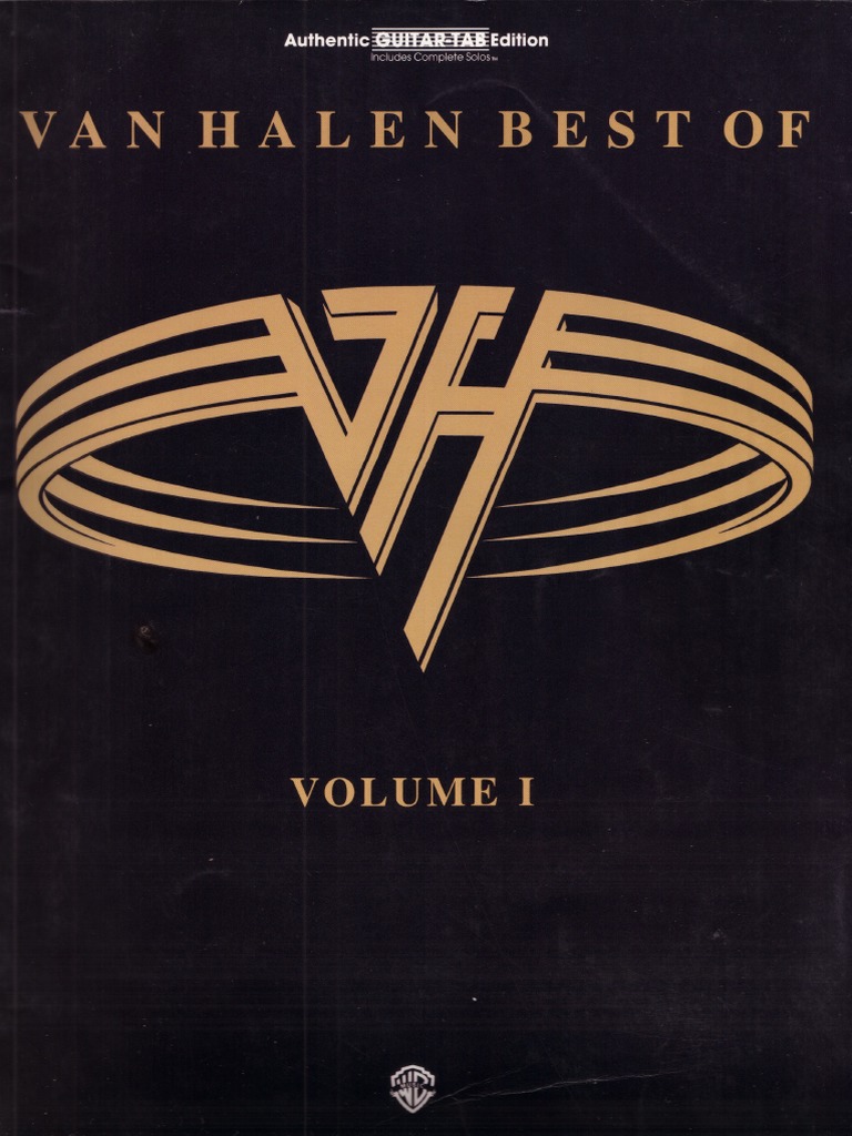 Guitar Tab Book Van Halen The Best of Vol1 PDF | PDF