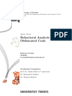 Behavioral Analysis of Obfuscated Code