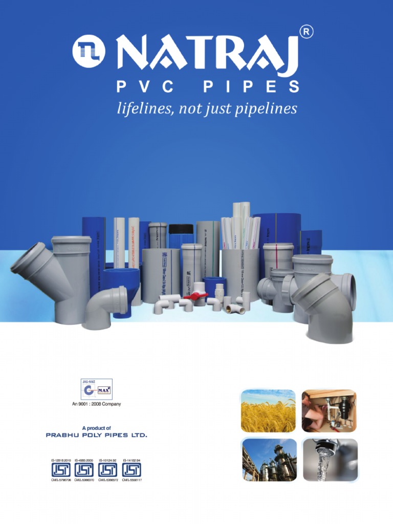 Natraj Pricelist 17 PDF PDF Pipe (Fluid Conveyance) Manufactured