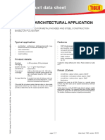 Drylac Product Data Sheet: Series 29 Architectural Application