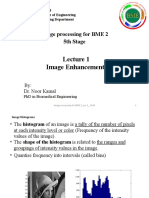 Image Enhancement: Image Processing For BME 2 5th Stage