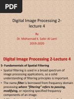 Digital Image Processing 2 Lecture 4 PDF