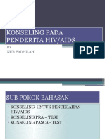 Konseling Pada Penderita Hiv