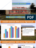 Management Plan Adjustment 3rd Quarter