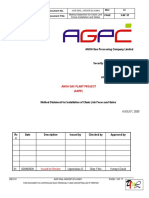 AGP DNL ANOGP D14 0001method Statement For Installation of Chain Link Fence Rev 0