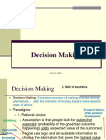OB - PGP 1 2015-Decision Making and Conflict Management - Sent PDF