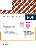 Pemeriksaan Lidah