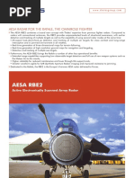Aesa Rbe2: Aesa Radar For The Rafale, The Omnirole Fighter