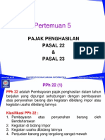 PPh 22 dan 23