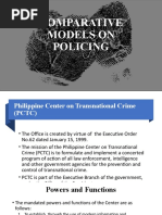 COMPARATIVE MODELS POLICING PHILIPPINE CENTER TRANSNATIONAL CRIME