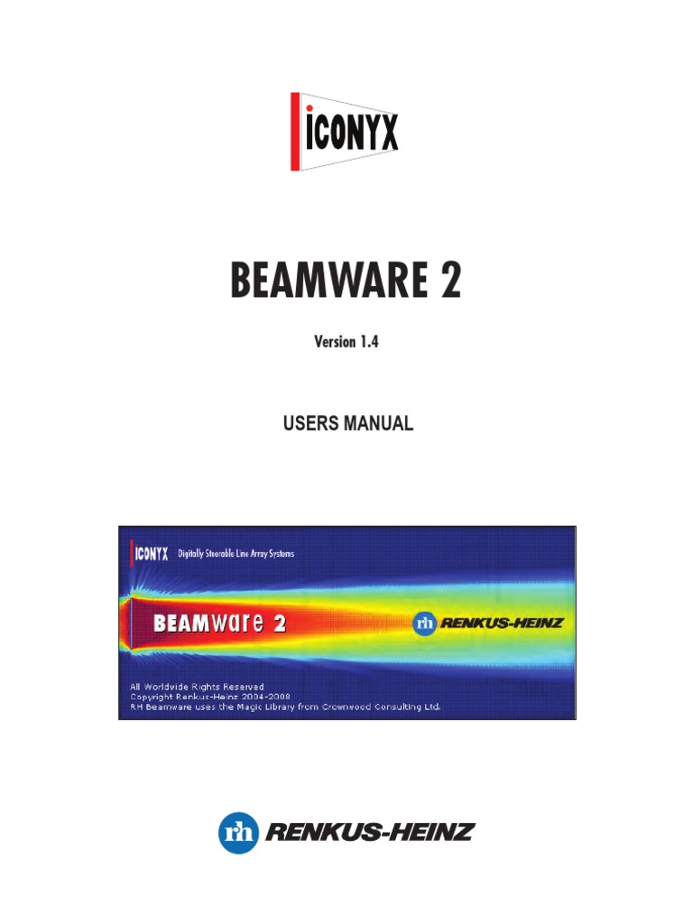 Beamware 2: Users Manual | PDF | Zip (File Format) | Computing