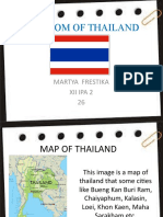 Kingdom of Thailand: Martya Frestika Xii Ipa 2 26