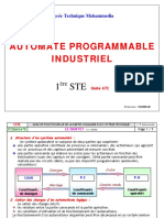 Lycee Technique Mohammedia AUTOMATE PROG