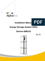 Installation Manual Energy Storage System (ESS) Storion-SMILE5