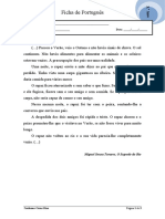 Português 3º ano  - O Segredo do Rio- Gramática 4