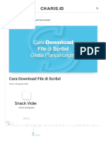 Cara Download File Di Scribd Tanpa Login (Update 2020)
