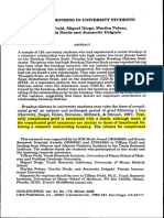 Field Et Al. (2009) - Break Up Distress. Duelo, Similar Pareja Que Muerte