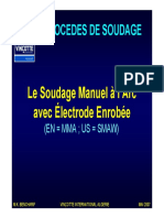 Procèdes de Soudage SMAW - Couleur