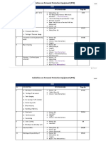 Guidelines On Personal Protective Equipment (PPE) : Ppe To Be Used Page No 4-11